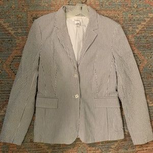 Isaac Mizrahi Pinstripe Blazer